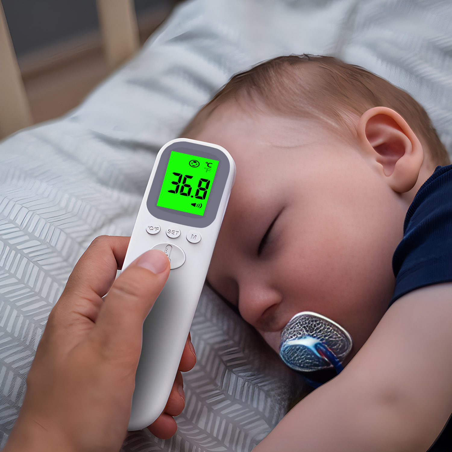 Pulse Oximeter - Digital Infrared Fever Thermometer Medical Household