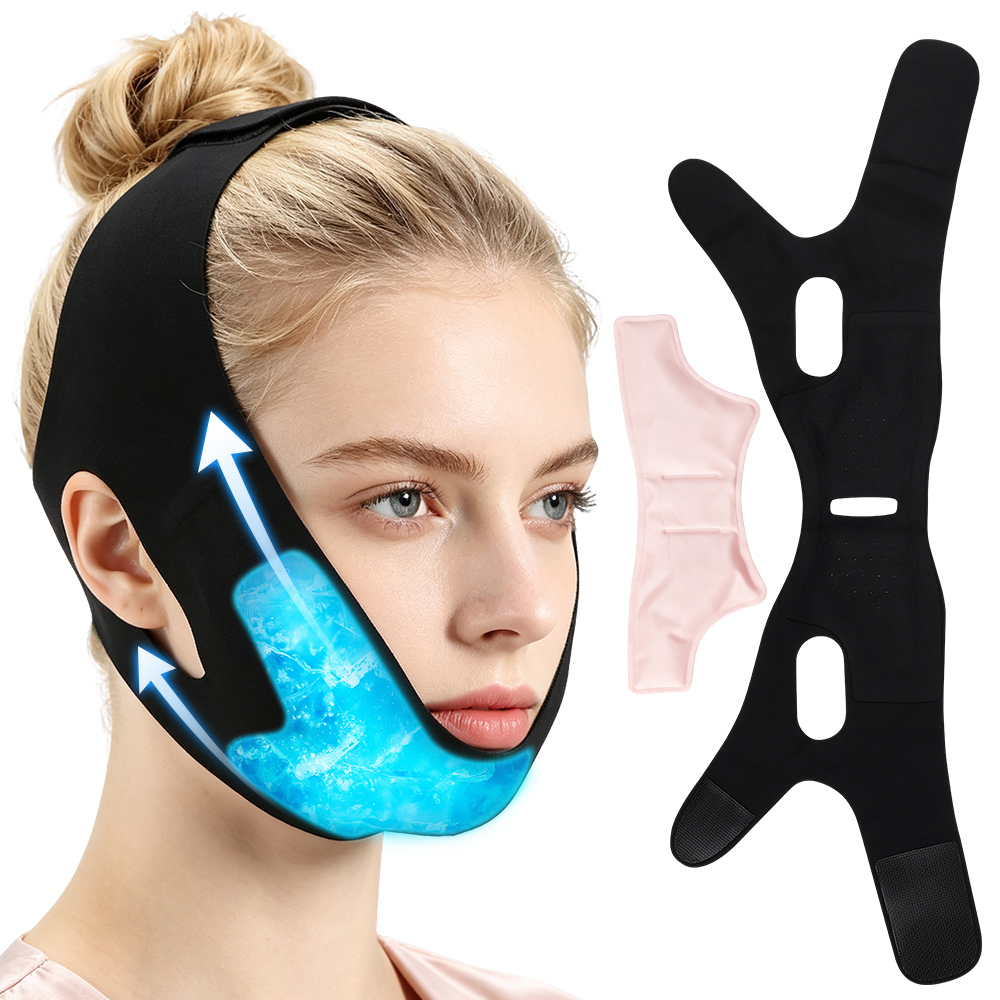 Face Ice Pack with Reusable Ho - Surgical Mask recension och pris
